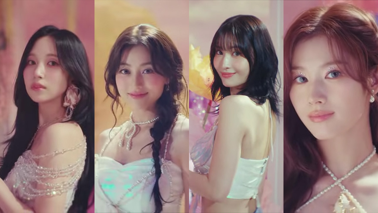 TWICE’s Momo, Jihyo, Mina, and Sana enter a fantasy world in new ‘DIVE’ teasers