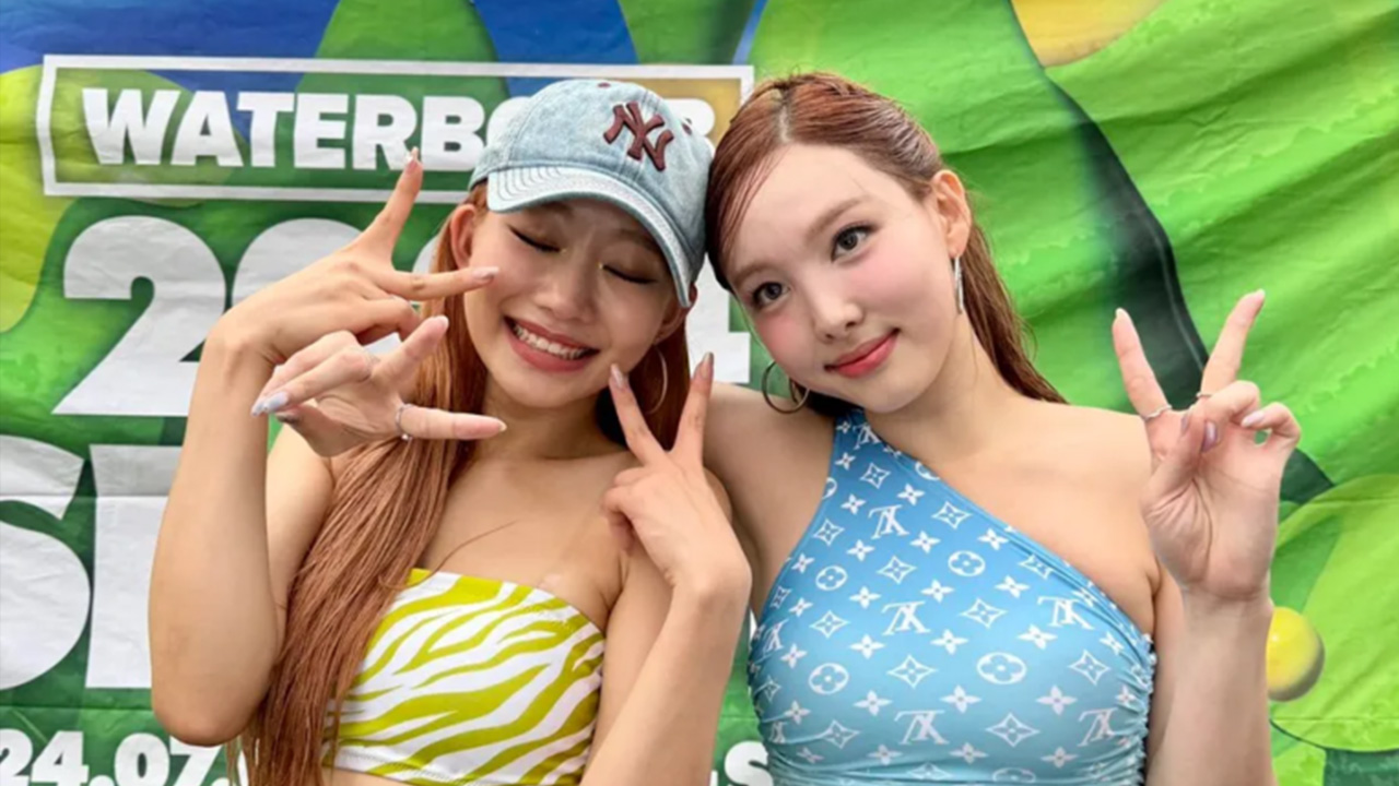 TWICE’s Nayeon Gifts KISS OF LIFE’s Julie A Luxury Present After “WATERBOMB 2024” Collab