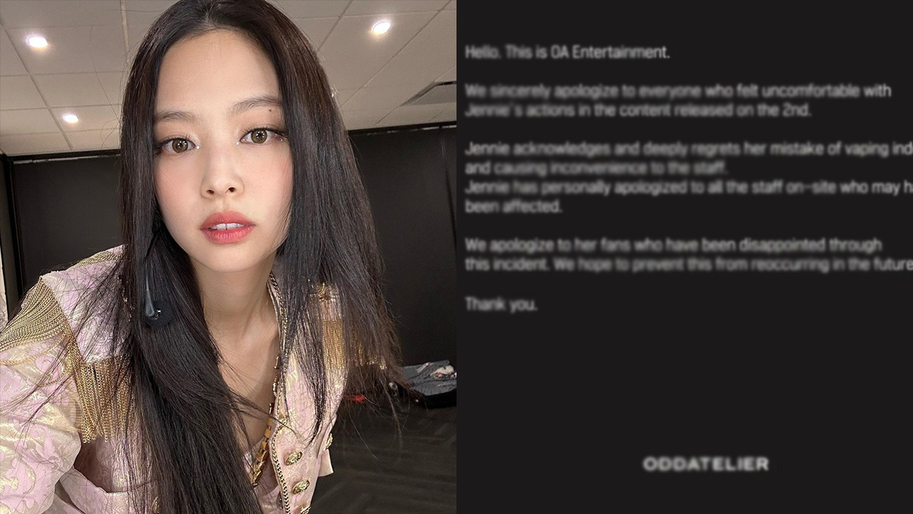 BLACKPINK’s Jennie Addresses Backlash Over Smoking Indoors