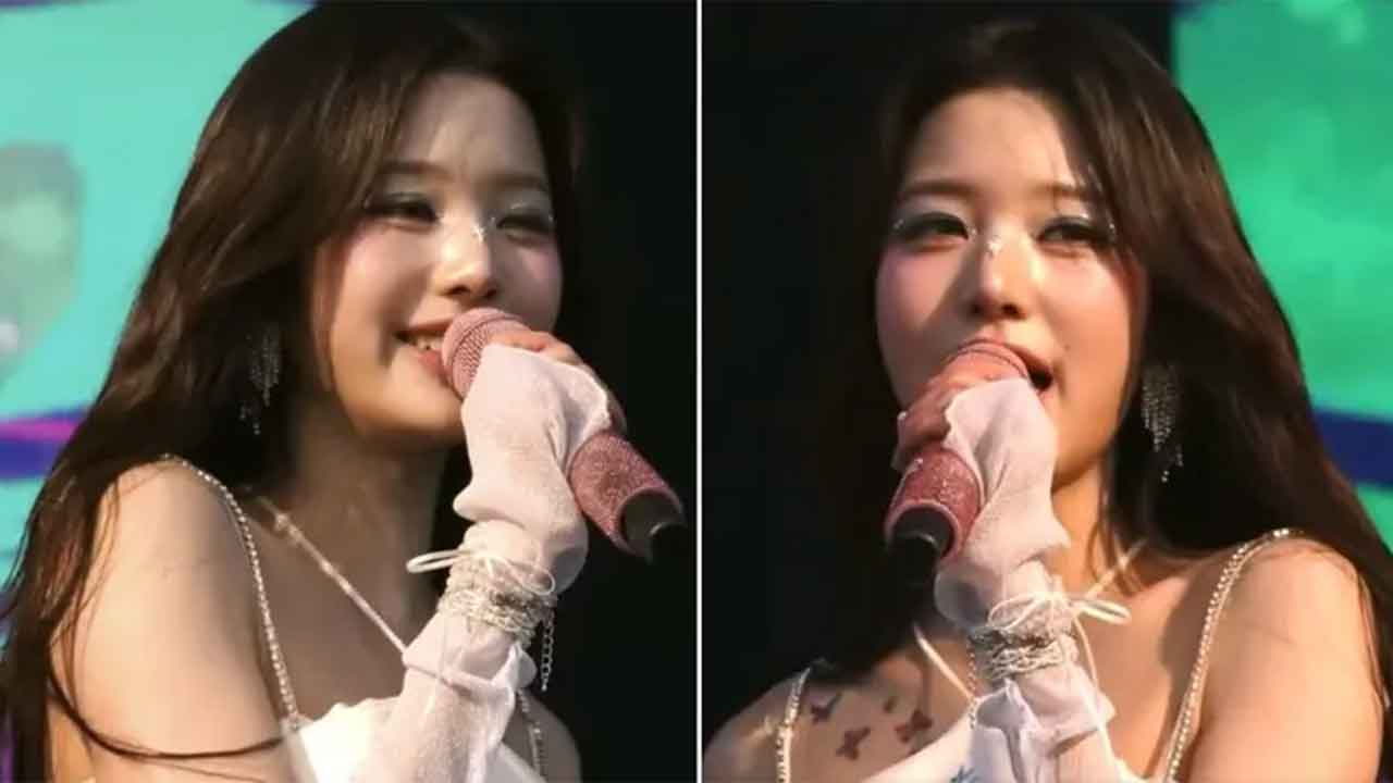 IVE’s Wonyoung Reacts To Her Microphone Unexpectedly Being Turned Down During “2024 Lollapalooza”